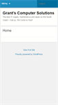 Mobile Screenshot of grantscomputersolutions.com.au